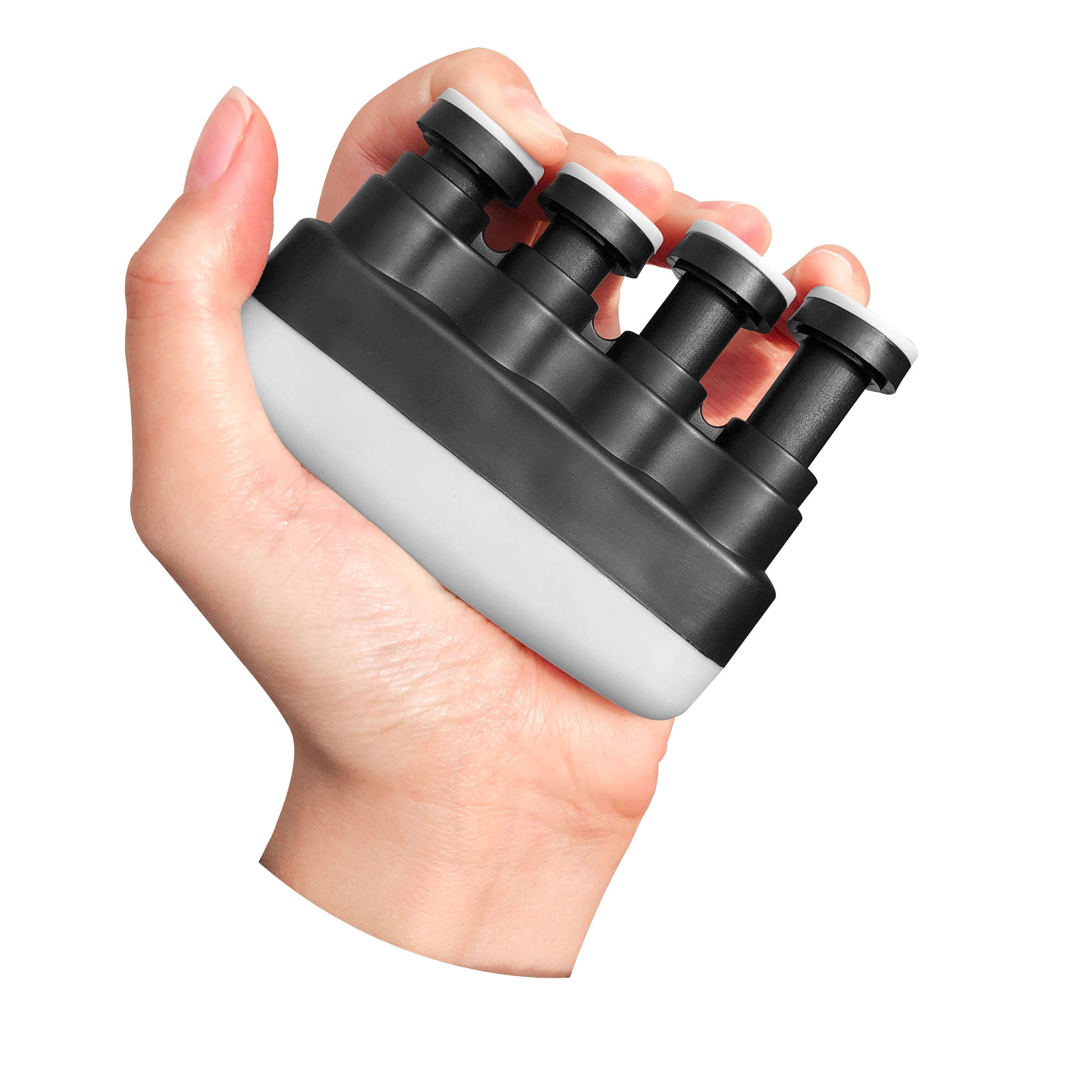 TIT COOPOPE Finger Exerciser, Finger Strengthener, Grip Strength Trainer, Guitar Finger Strength Trainer, and Training Device, 2023 New Grip Strength Trainer, Material: PP (Polypropylene), Uncharged, Please Refer To The SKU,