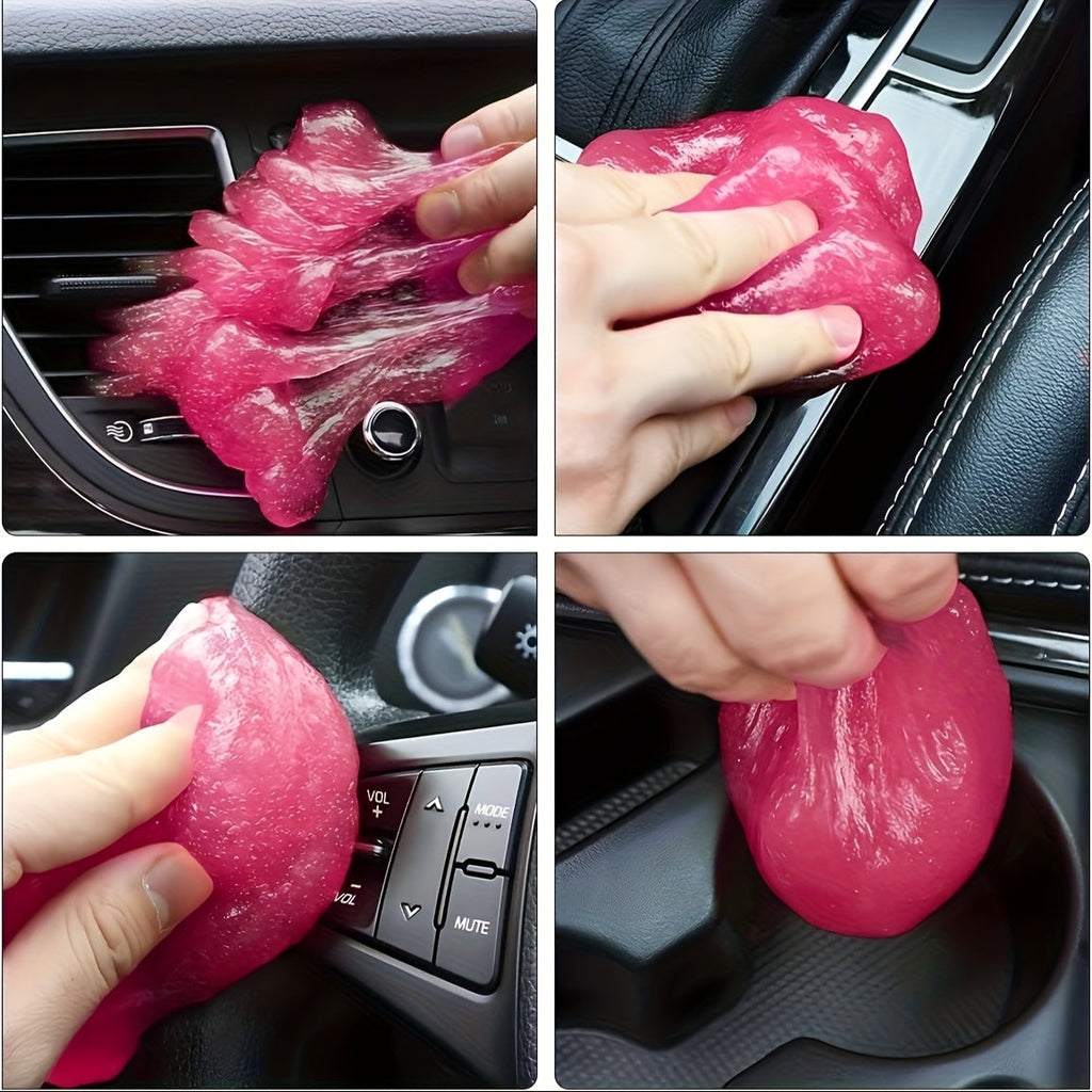 Car Cleaning Gel, Car Interior Maintenance Cleaning Products, Easy Cleaning Of Corner Dust, Car Universal, Daily Cleaning, Reusable Application Of Sticky Dust