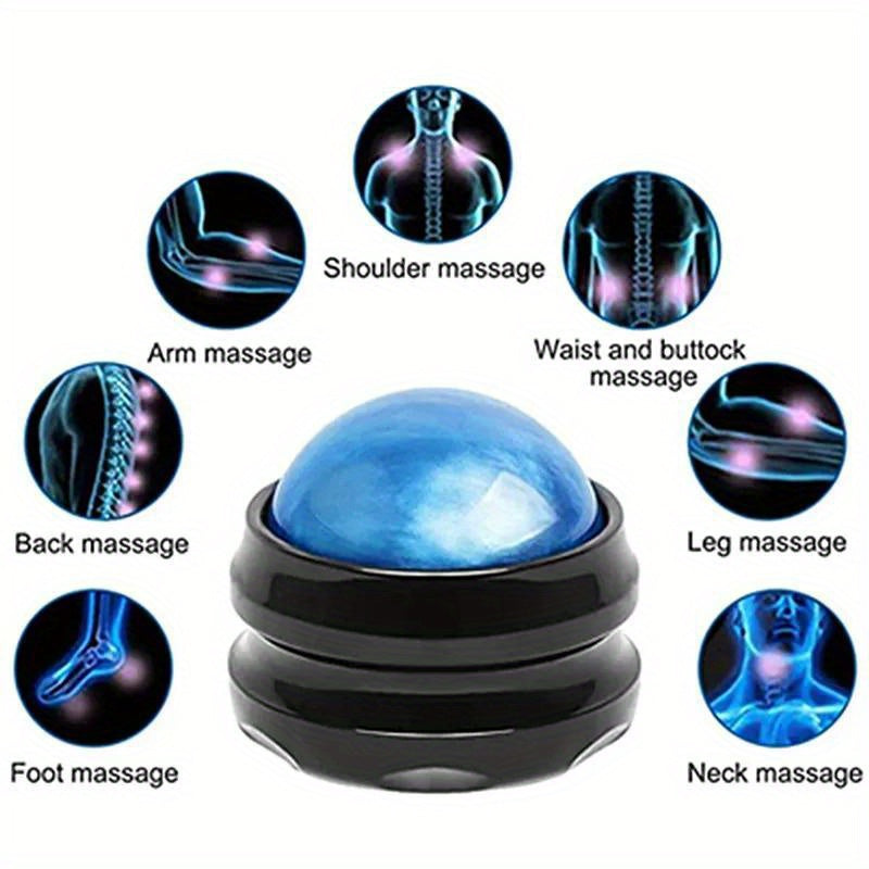 1pc of Hand-Operated Roller, Ball Massager, Body And Foot Relaxer, Relaxation Tool for Pressure.