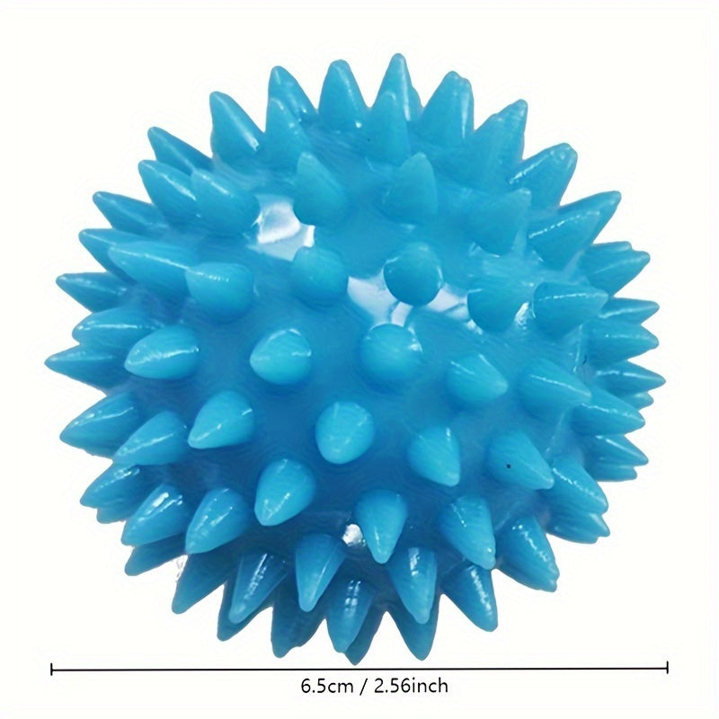 1pc Rubber Finger Grip Ball for Hand Massage and Relax Rehabilitation