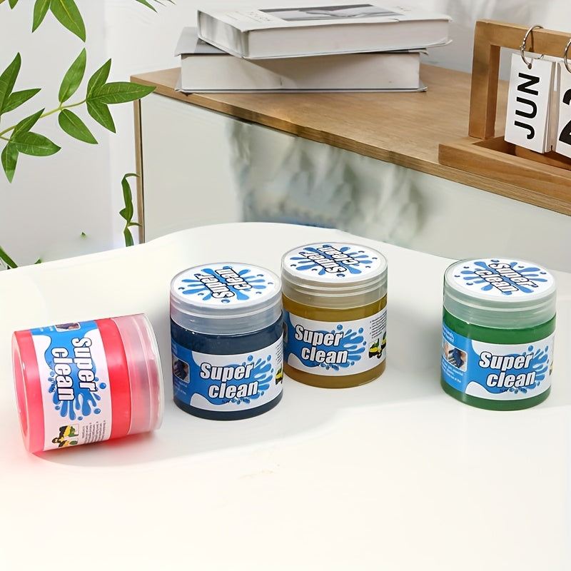 Car Cleaning Gel, Car Interior Maintenance Cleaning Products, Easy Cleaning Of Corner Dust, Car Universal, Daily Cleaning, Reusable Application Of Sticky Dust