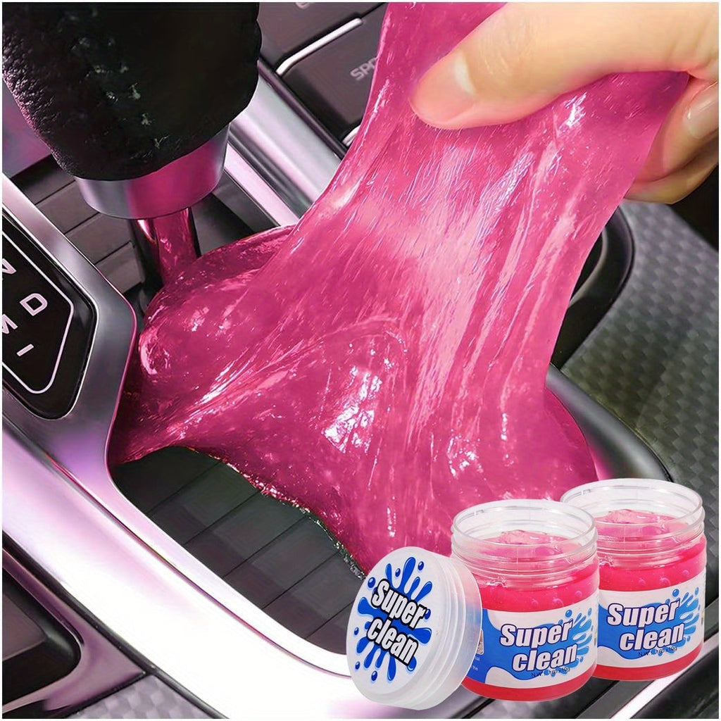 Car Cleaning Gel, Car Interior Maintenance Cleaning Products, Easy Cleaning Of Corner Dust, Car Universal, Daily Cleaning, Reusable Application Of Sticky Dust