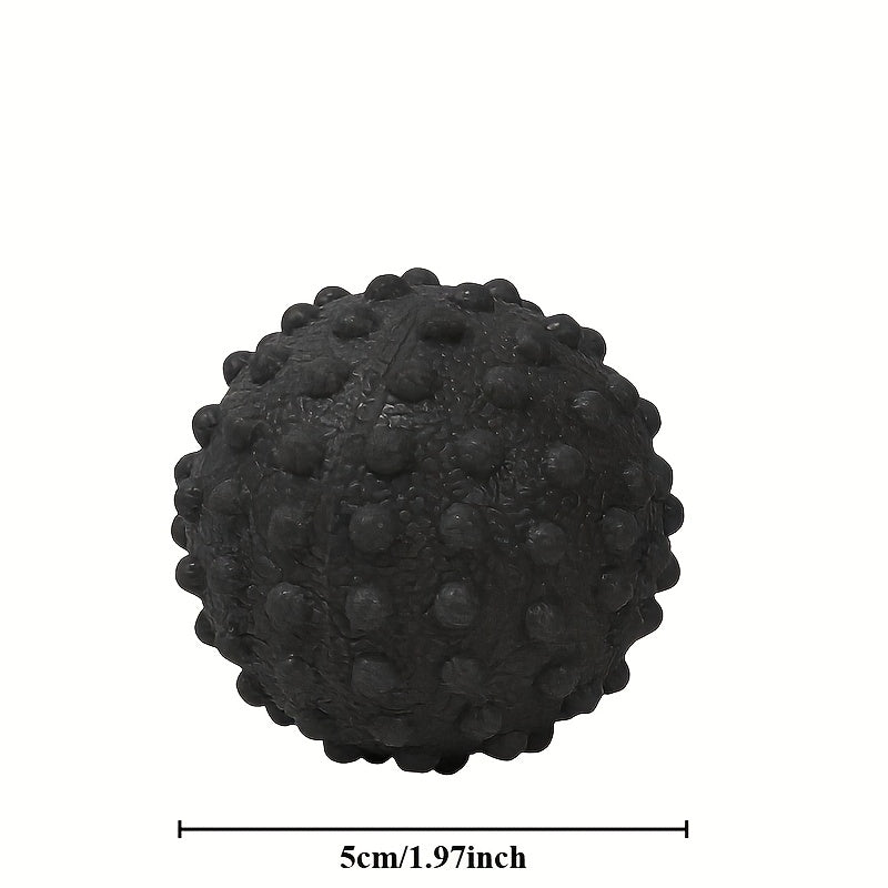 Fascia Ball, Raised Point Massage Ball, TPR Yoga Ball, Waist Back, Foot Massage Ball, Suitable for Home Gym