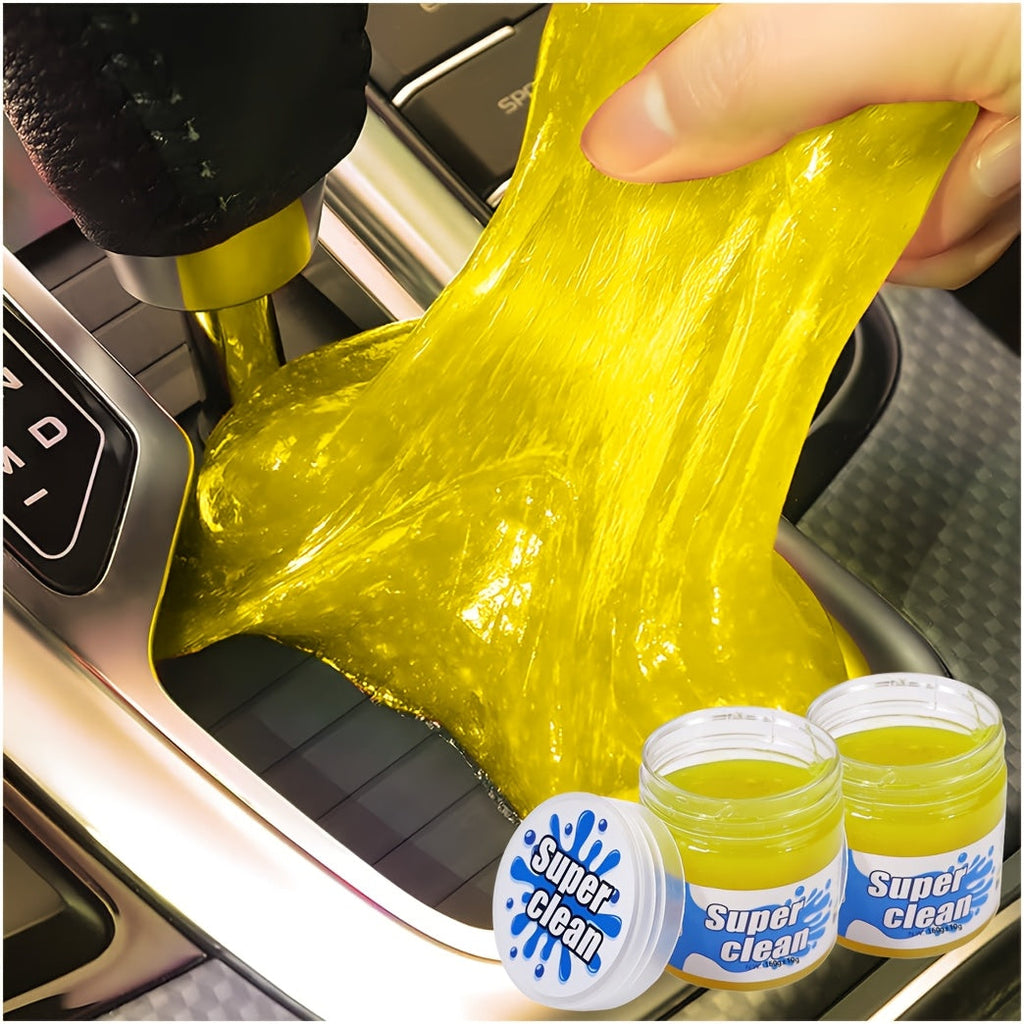 Car Cleaning Gel, Car Interior Maintenance Cleaning Products, Easy Cleaning Of Corner Dust, Car Universal, Daily Cleaning, Reusable Application Of Sticky Dust