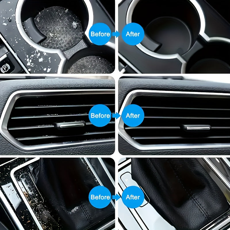 Car Cleaning Gel, Car Interior Maintenance Cleaning Products, Easy Cleaning Of Corner Dust, Car Universal, Daily Cleaning, Reusable Application Of Sticky Dust