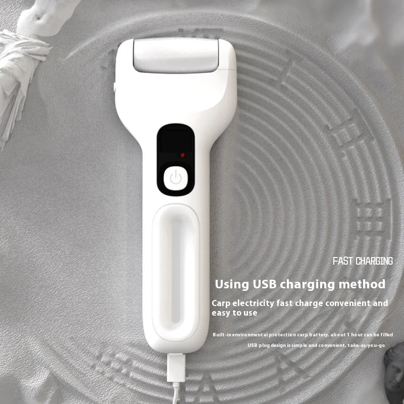 Electric foot grinder, rechargeable foot repair tool, dead skin and calluses polishing machine, exfoliating polishing machine