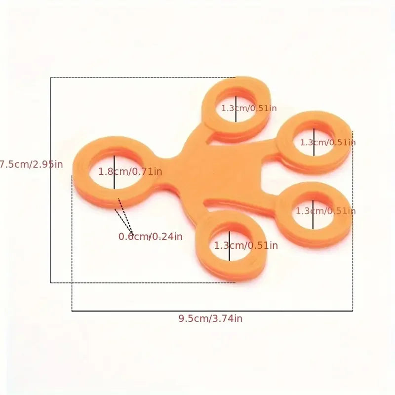 3pcs silicone finger massager, finger rehabilitation device, suitable for sports enthusiasts, office workers