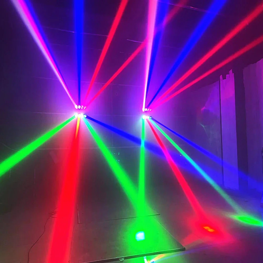 Led 8x15W 4in1 Spider Light  RGBW Party  DJ  Beam Wash Moving Head  DMX Controll Stage Effect
