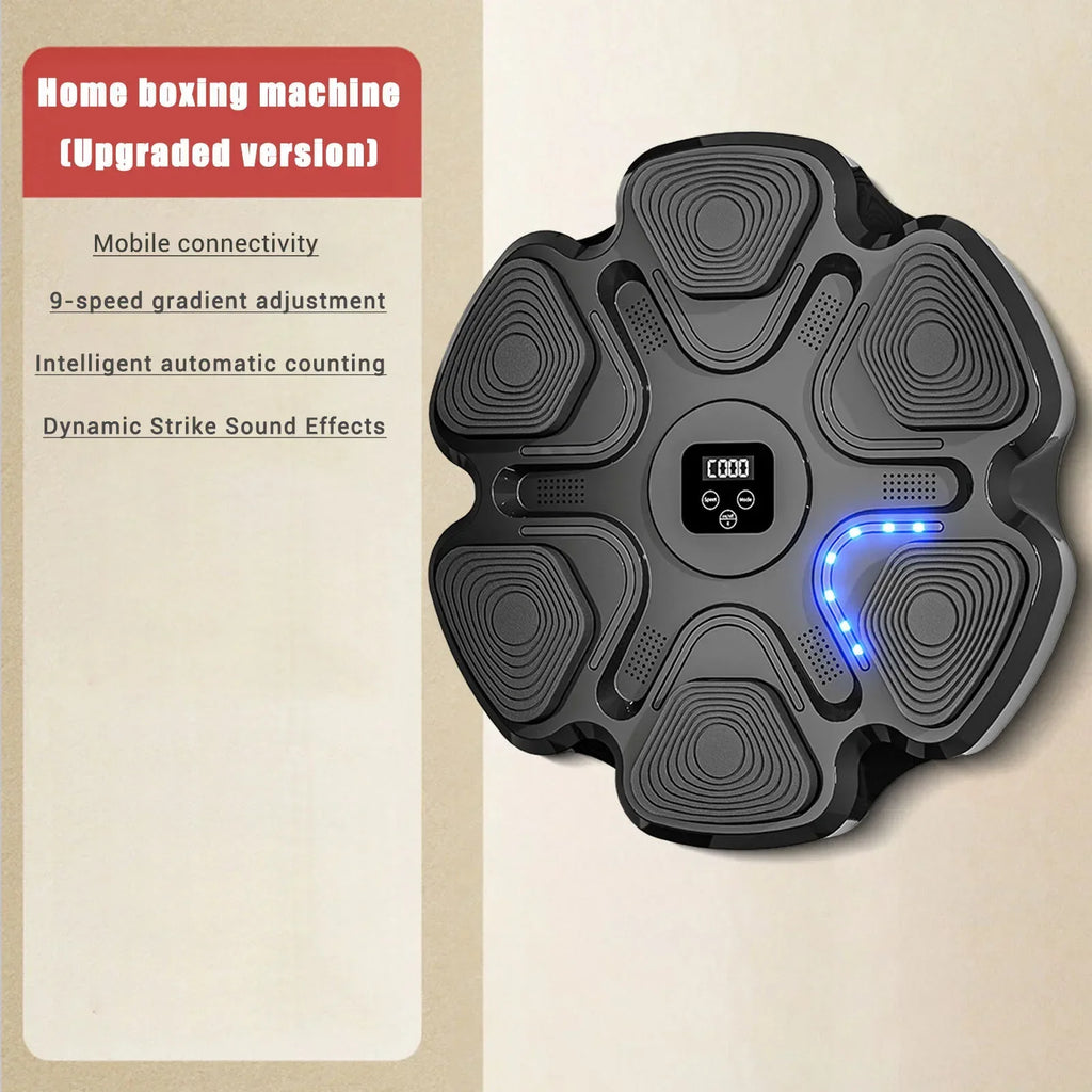 Smart Musical Boxing Trainers devices Digital Target Training Boxing Machine for Office Workers and Students