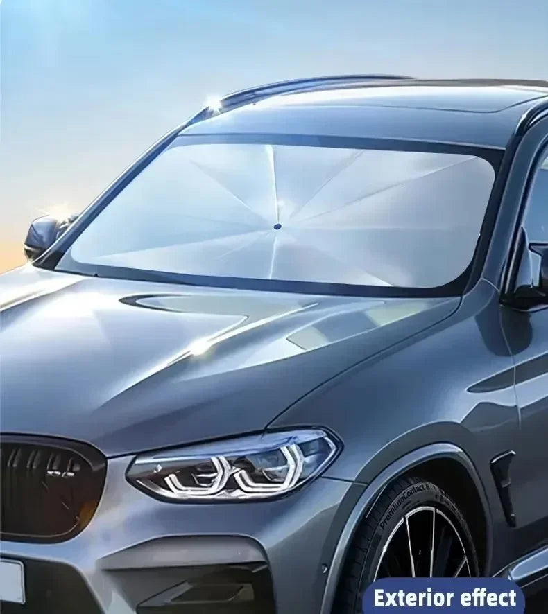 1PC Car windshield sunshade umbrella, protecting the dashboard from sunlight, foldable suitable for various cars