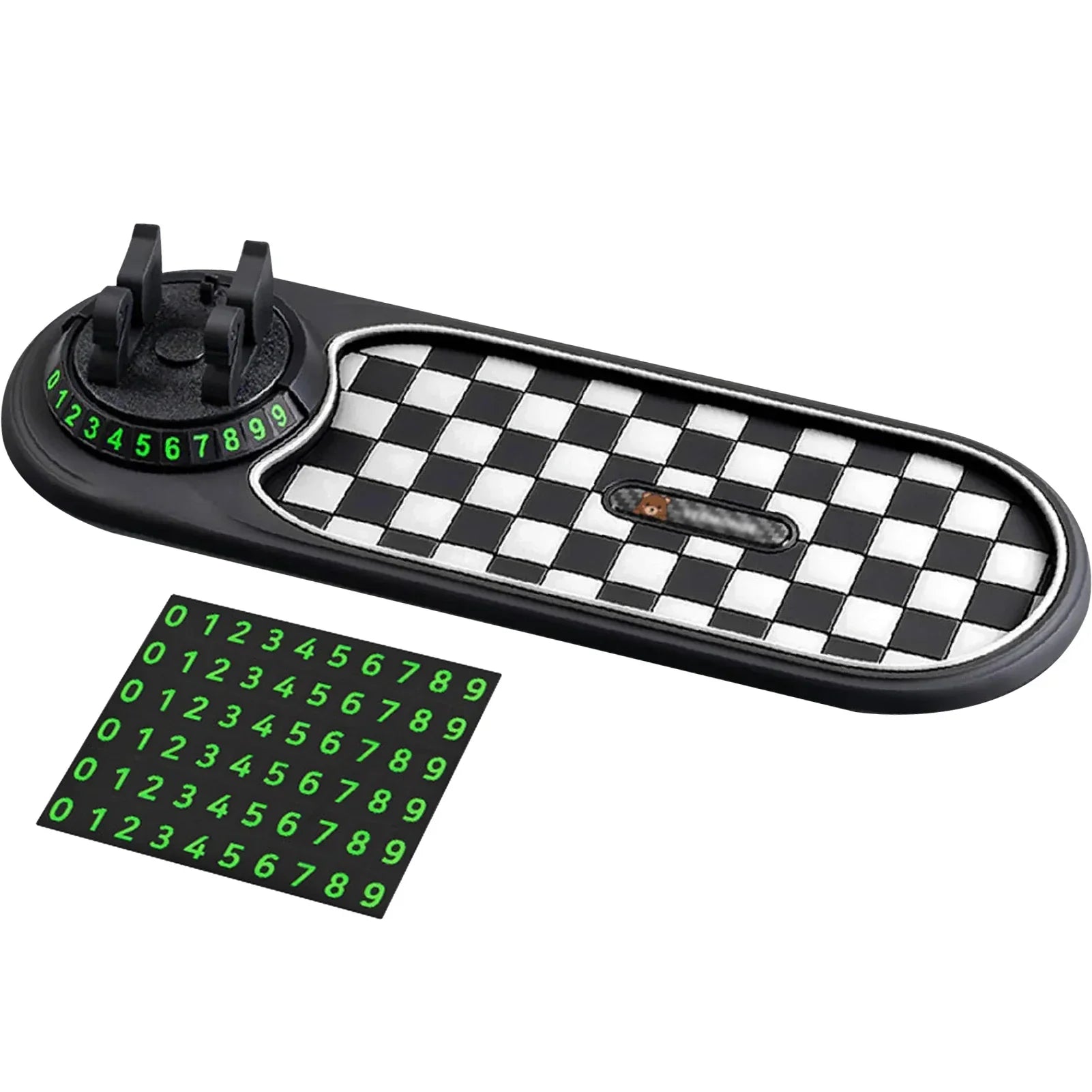 Phone Holder Anti-Slip Mat Holder for Dashboard with 360° Rotatable Phone Holder for Cell Phone Keys Sunglasses