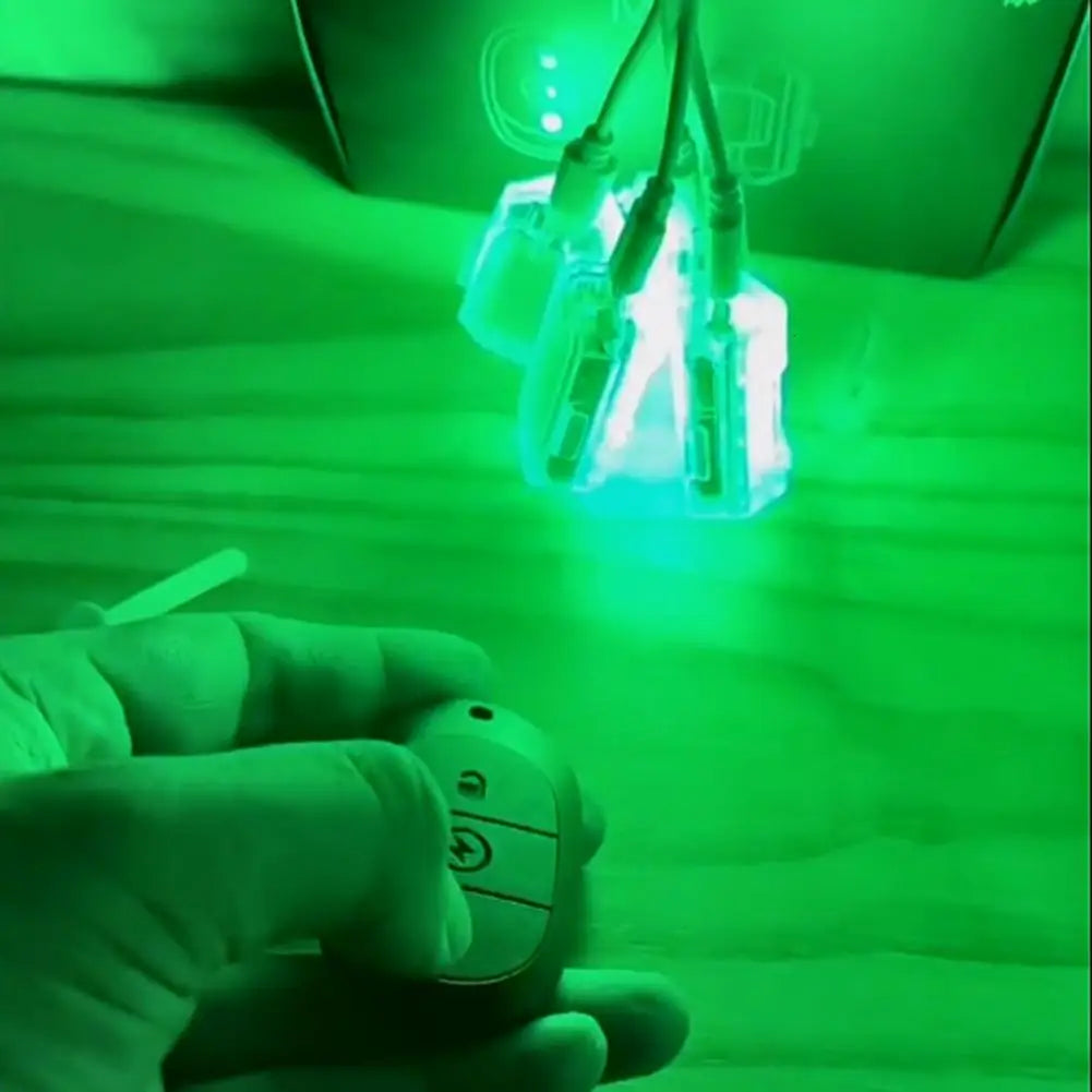 Motorcycle Wireless LED Strobe Light Remote Control Aircraft Light Navigation Warning Light Indicator For Car Bicycle Drone