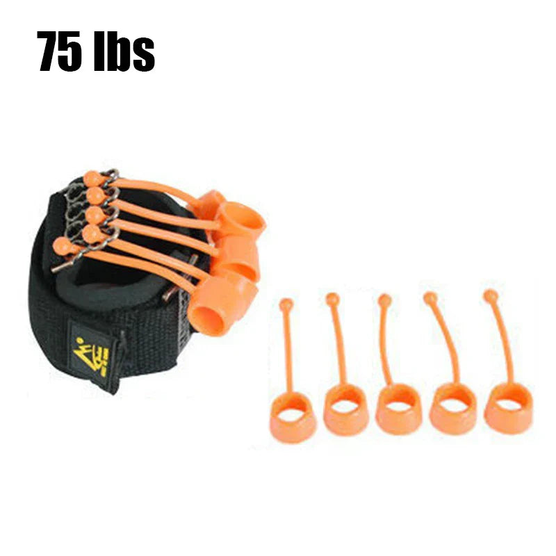 Finger Flexion Extension Trainer 20/40/60/75 lbs Fitness Sports Finger Strength Exerciser Hand Rehabilitation Training Equipment
