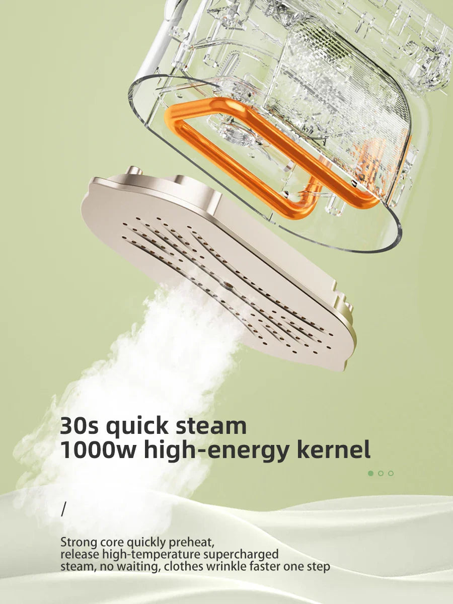 Electric Iron Handheld Hanging Ironing Machine Household Ironing Machine Mini Travel Folding Wet and Dry Dual Use Steam Iron