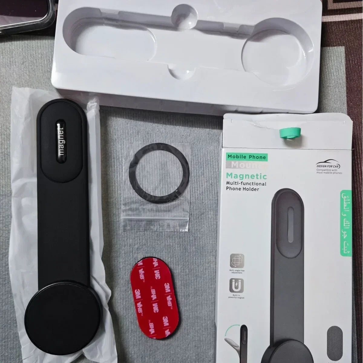 VIKEFON New magnetic Magnetic Car Mobile Phone Holder Foldableing Car Special Car Suction Cup Disc Magnetic Navigation Suction