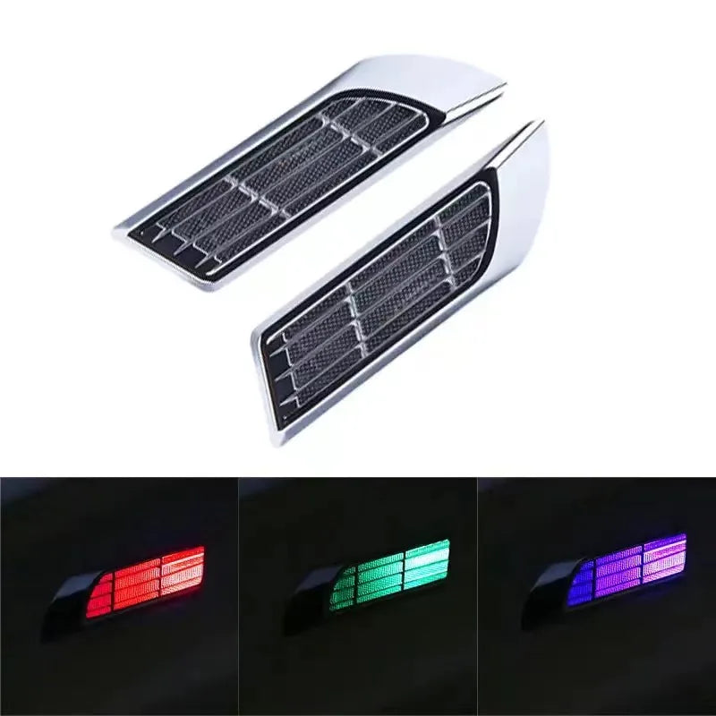 2pcs Car Solar Flashing LED Warning Lights Universal Adjustable Automotive Parking Rearing Warning Light Car Styling Accessories
