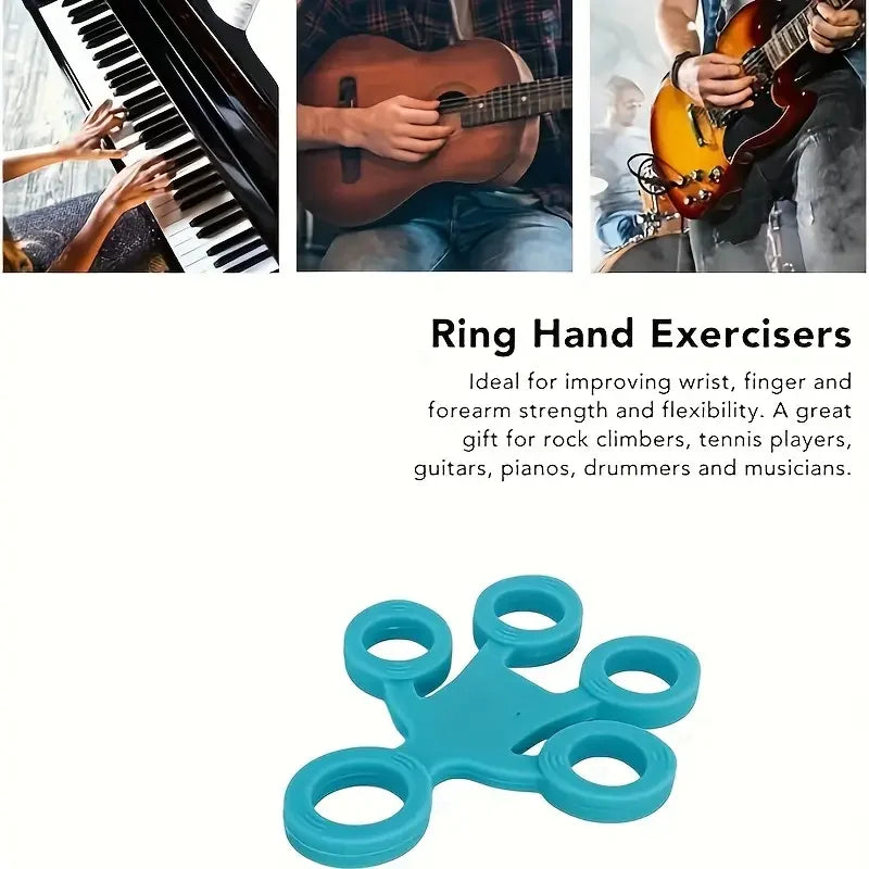 3pcs silicone finger massager, finger rehabilitation device, suitable for sports enthusiasts, office workers
