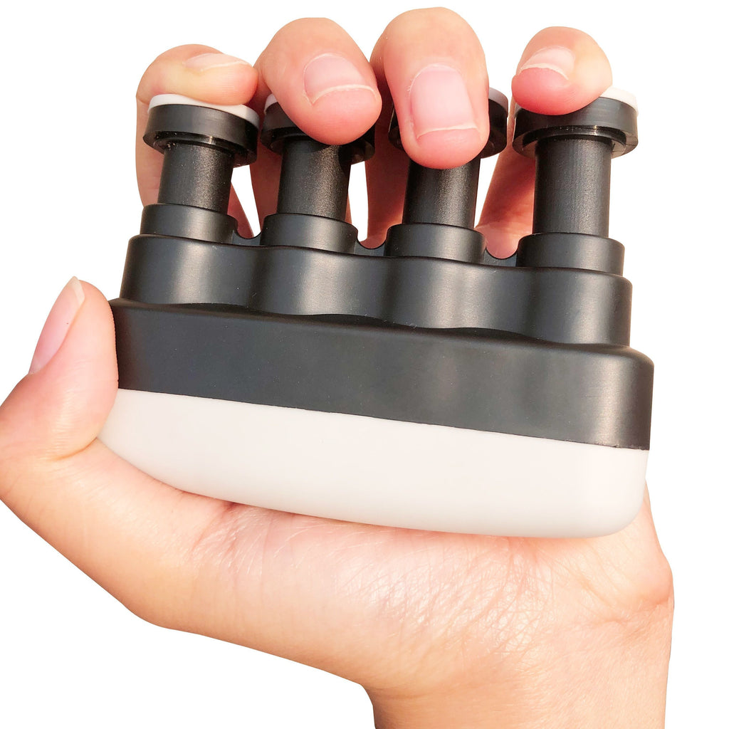 TIT COOPOPE Finger Exerciser, Finger Strengthener, Grip Strength Trainer, Guitar Finger Strength Trainer, and Training Device, 2023 New Grip Strength Trainer, Material: PP (Polypropylene), Uncharged, Please Refer To The SKU,